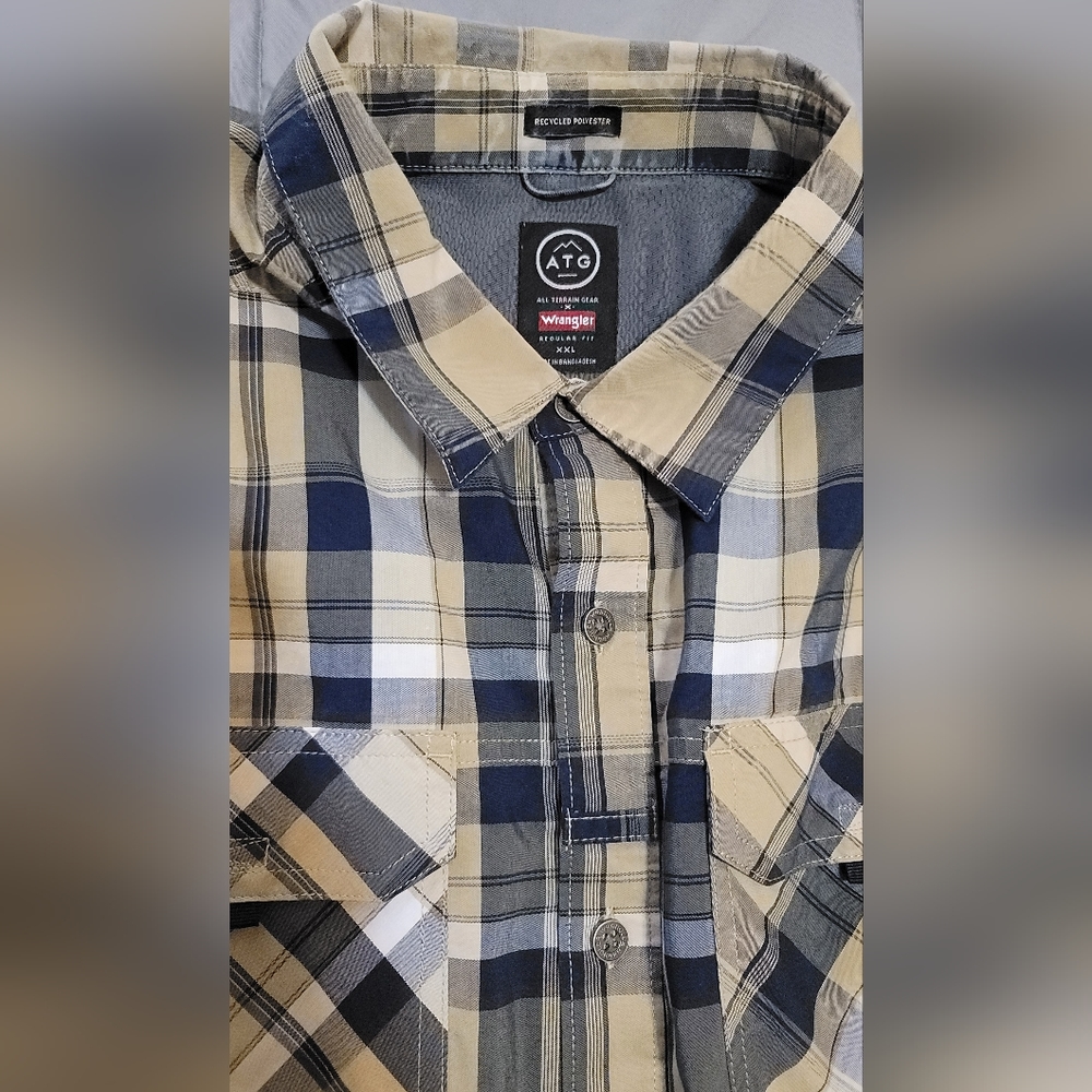 Wrangler ATG Plaid Shirt